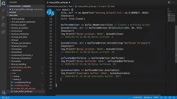 Golang Deep Dive P1 - L49 - Write Data Into File