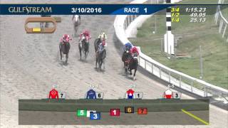 Gulfstream Park Race 1 | March 10, 2016