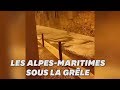 Les alpesmaritimes frappes par un violent pisode de grle