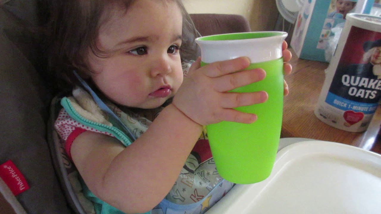 How I Taught My Babies to Drink from a Miracle 360 Cup