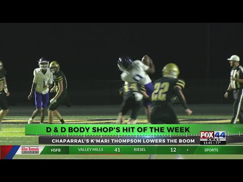 Fox44 Friday Night Football Fever: Hit of the Week