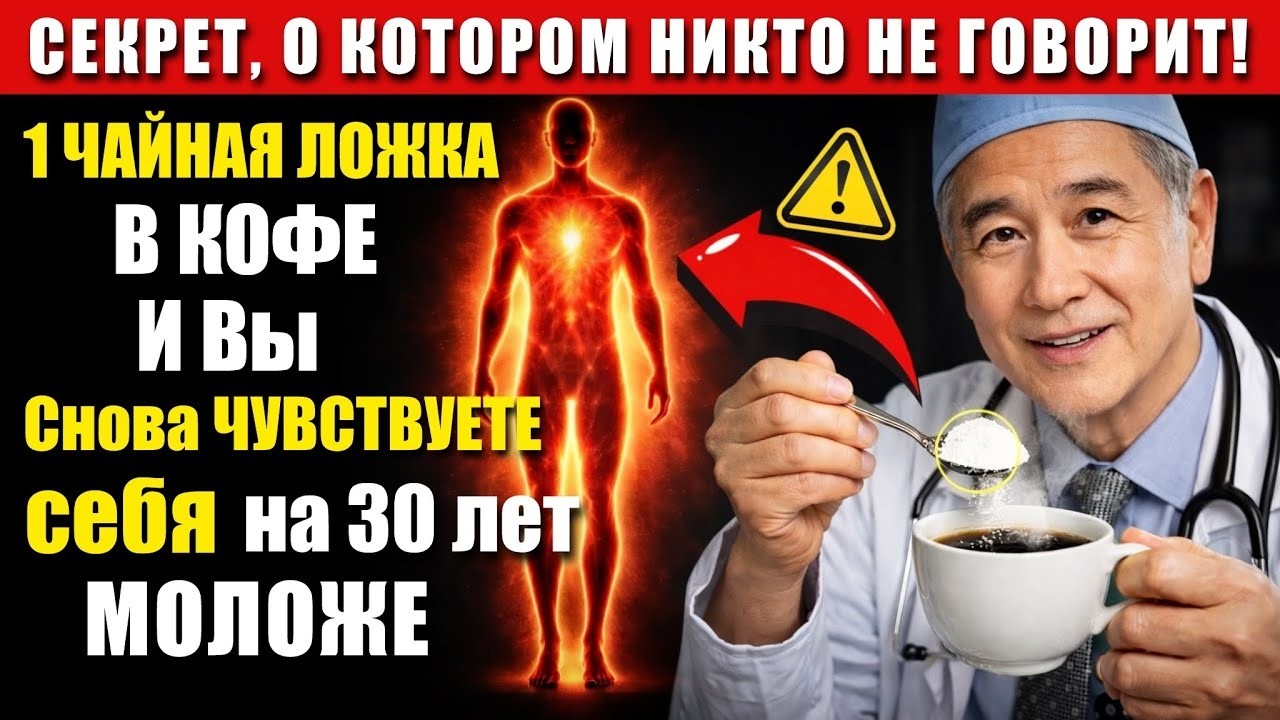 Шокирующие преимущества добавления этого порошка в кофе после 60 лет | Советы пожилым