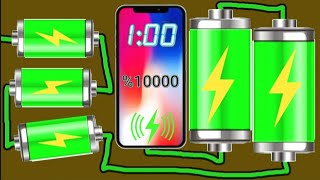 IPhone Overcharging Battery 10000% [ 1 Minute Timer Bomb] ⚡