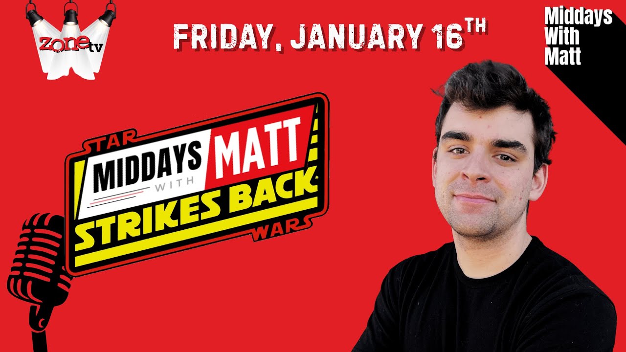 Matt Strikes Back // Middays with Matt // 1-16-26