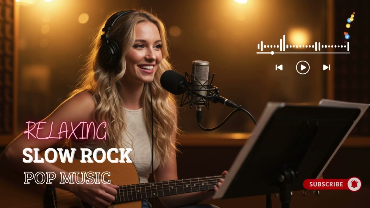 Relaxing Slow Rock Mix 2025 – Calm Guitar Rhythms for a Peaceful Mind