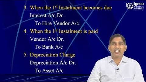 Hire Purchase Accounts-2 | For B.Com Students | Prof. Sunil Kumar Gupta | IGNOU