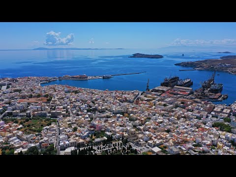 Ερμούπολη, Σύρος, περιήγηση 360 μοιρών | Ermoupolis, Syros, 360 degree tour