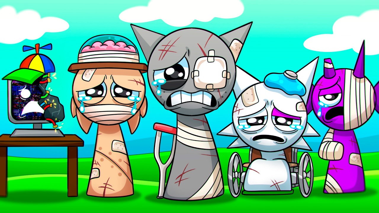 SPRUNKI, ils sont guéris…!!Incredibox Sprunki Animation