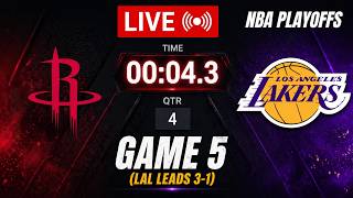 NBA LIVE! Los Angeles Lakers vs Houston Rockets | April 29, 2026 | Lakers vs Rockets Live Game 5 2K