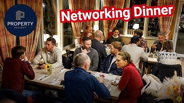 What our property networking dinner looks like...