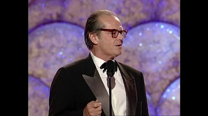 Jack Nicholson Receives Cecil B Demille Award - Go...