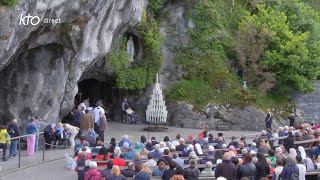 Chapelet du 21 mai 2024 à Lourdes