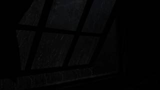 Sleep Fast in the Stormy(No Ads)⛈Heavy Rain, Soft Thunder & Glow Firelight for Deep Rest & Relaxing