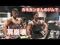 カネキンジムでの肩トレで肩崩壊!?【筋トレ】