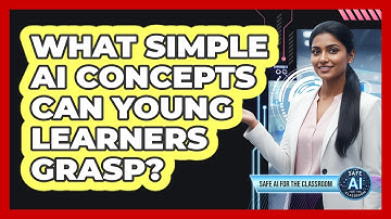 What Simple AI Concepts Can Young Learners Grasp?