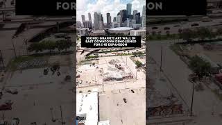 One of Houston’s most iconic art landmarks has been demolished due to the I-45 expansion project