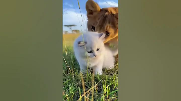 Video 11398791: persian cat lion, tiny persian kitten, persian kitten playing