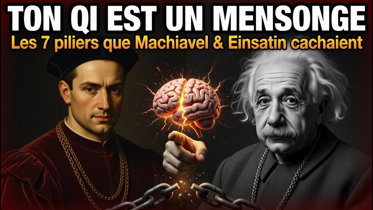 Les 7 Piliers Cachés du Vrai Génie (Machiavel & Einstein)