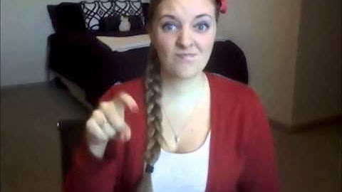 Kim Kolb - ASL 2140 Lesson 7 Homework