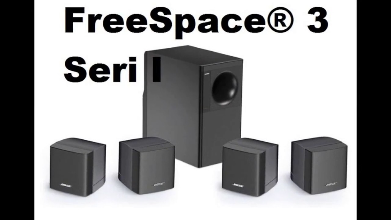 bose freespace 3 system