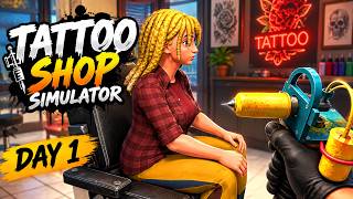 Tattoo Shop Simulator - Gameplay Walkthrough Part 1 - Open your Own Tattoo Shop (PC Game) screenshot 2