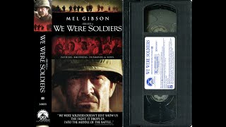 Openingclosing To We Were Soldiers Us Vhs 2002
