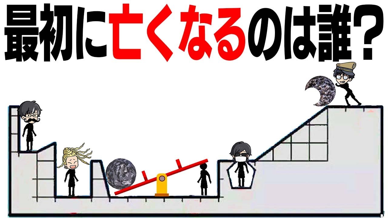 【４人】映像を見て「誰が最初に亡くなるか」当てるゲーム