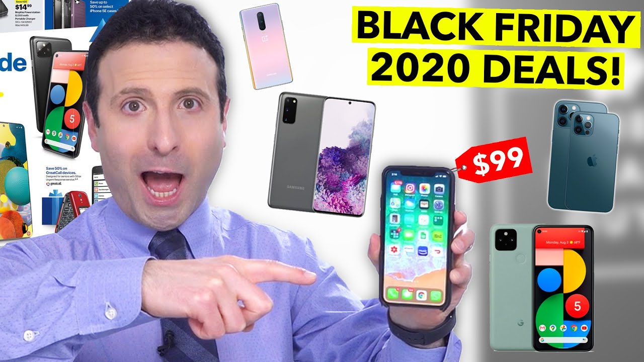 Top 10 Black Friday Cell Phone Deals 2020 YouTube