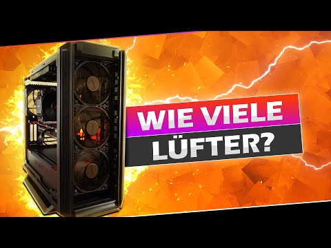 Video: Wie viele Gehäuselüfter braucht man wirklich?