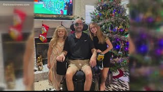 COVID-19 survivor spends Thanksgiving with family after a rough battle with the virus