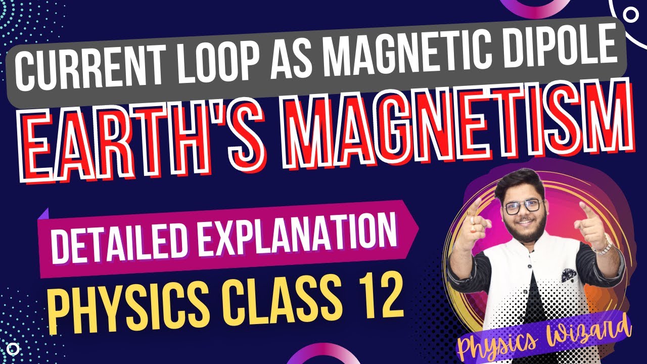 2. CURRENT LOOP AS MAGNETIC DIPOLE 🔥 EARTH'S MAGNETISM IN ONE SHOT 🔥 ...