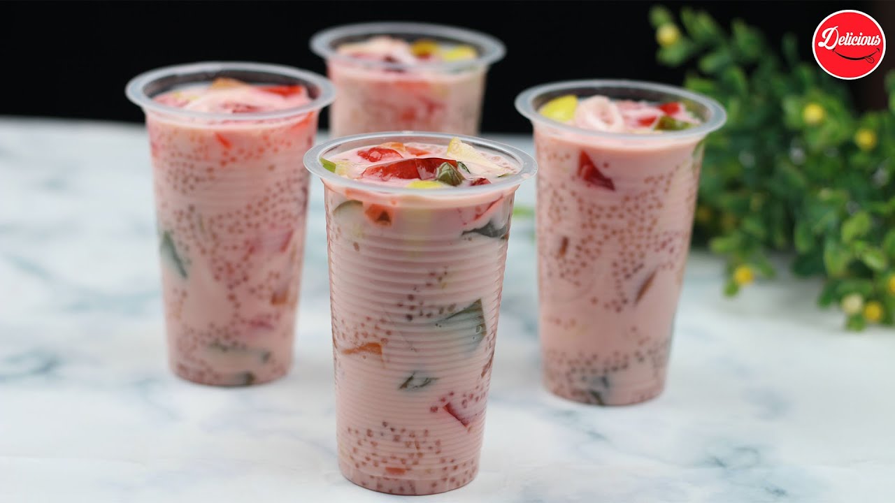 Tapioca Drinks Recipe Buko (Coconut) Salad Drinks / Sago Dessert