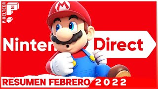 RESUMEN NINTENDO DIRECT FEBRERO 2022 | Pixelteca