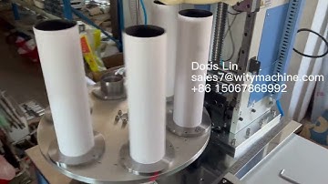 360 Degree Paper Tube Curling Machine Servo Motor Driven