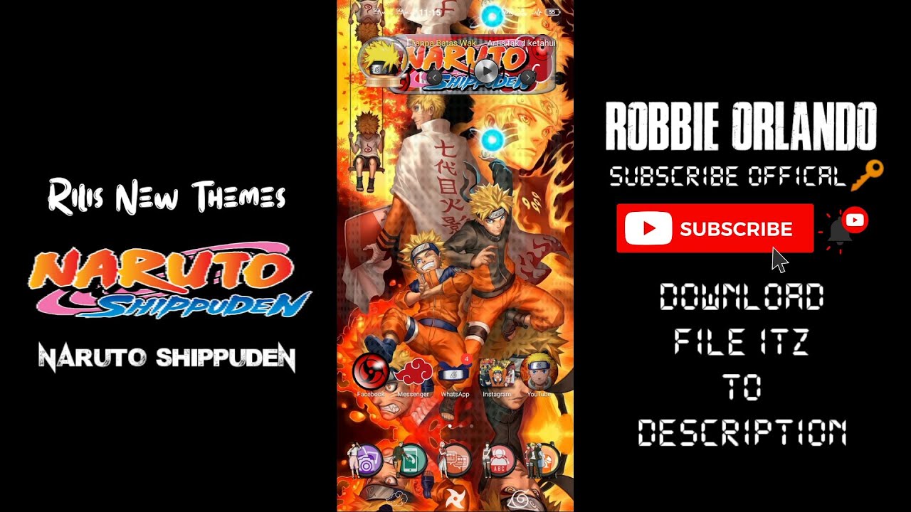 THEMES VIRAL - Naruto Shippuden : Vivo Android Theme