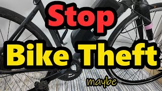 ways to prevent BIKE THEFT (I thought of)