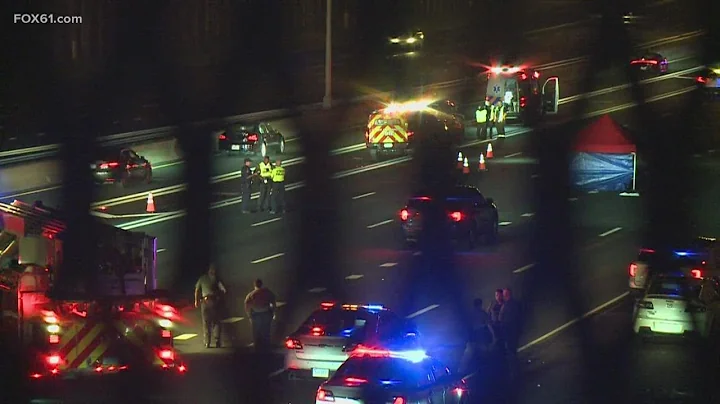 Pedestrian killed on I-84 in East Hartford