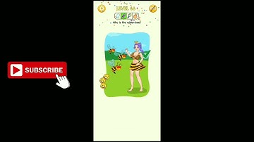 DOP: Brain Delete Puzzle Level 66 Who is the queen bee?