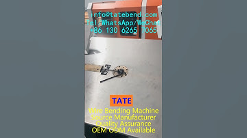 Преимущества 3D CNC станков для гибки проволоки в машиностроении в Армении