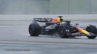 Max Verstappen en Sergio Perez in actie in RB20