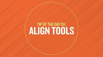 Tip 011 - Align Tools in After Effects