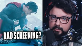 YES, Superman Had A Bad Test Screening...