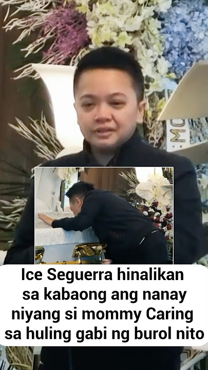 Ice Seguerra hinalikan sa kabaong ang nanay niyang si mommy Caring sa  huling gabi ng burol nito - YouTube