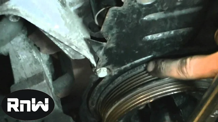 How to replace the Timing belt on a 2004 VW Passat Audi 1 8L Turbo Engine Part 2