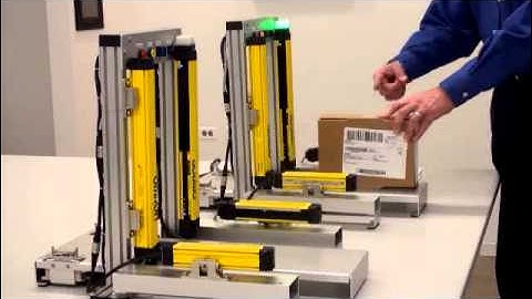 Omron F3SG Light Curtain Demo Anti Chatter Mode
