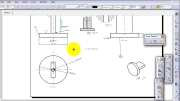 116 CATIA drawing Tutorial  Area Fill, Arrow