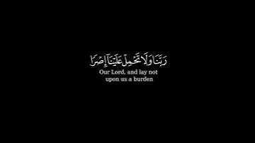 كرومة شاشة سوداء بصوت الشيخ #راشد_الأركاني#سورة_البقرة