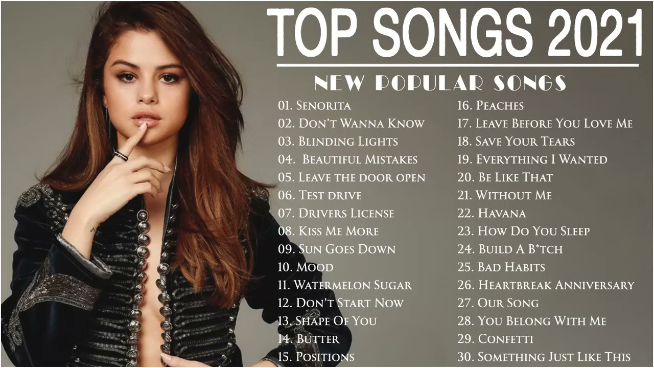 Top 50 Hit Songs 2021 October Youtube - Riset