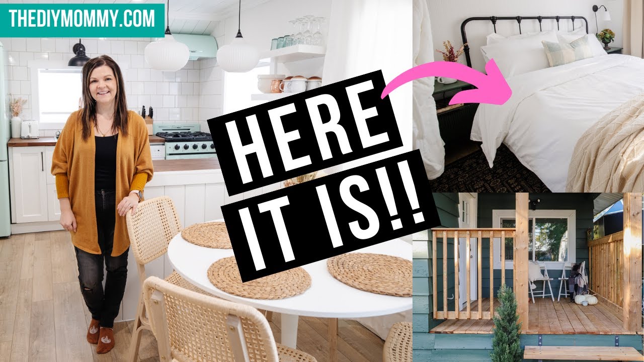 Completely Transformed Tiny Home Tour - You Won't Believe What We Did ...