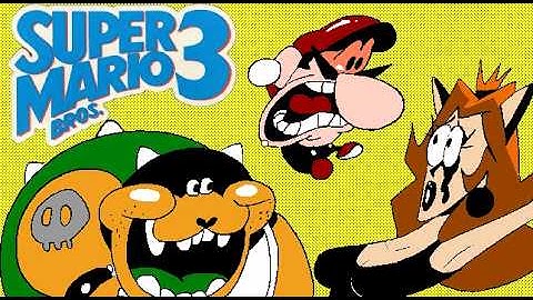 Super Mario Bros. 3 in 21 minutes ANIMATED @golfinhoyurii
